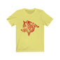 Wolf Red by Morbo - Unisex Jersey Short Sleeve Tee