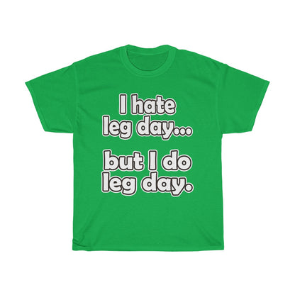 Gym Perrón Leg Day - Unisex Heavy Cotton Tee