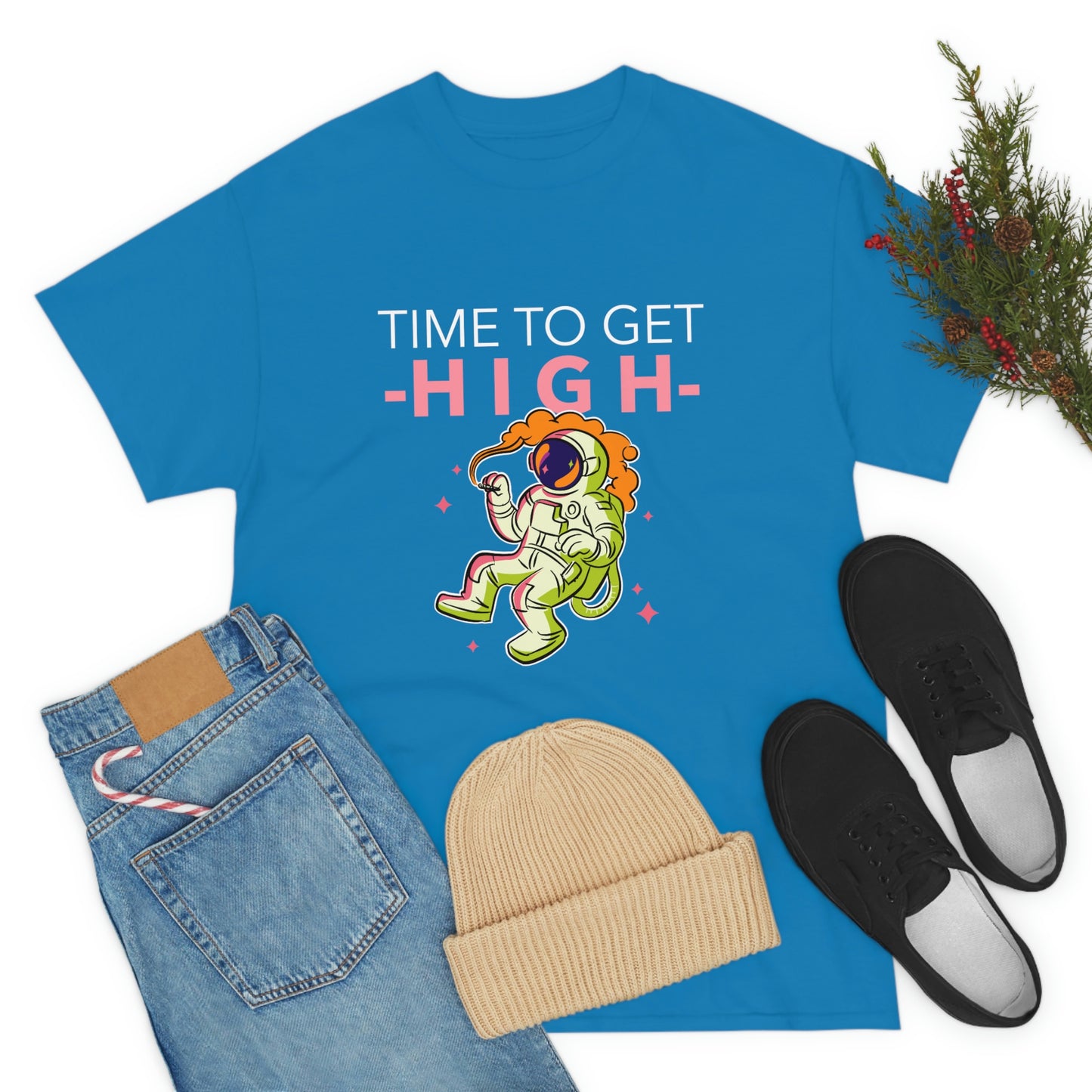 Time to get High - Unisex Heavy Cotton Tee