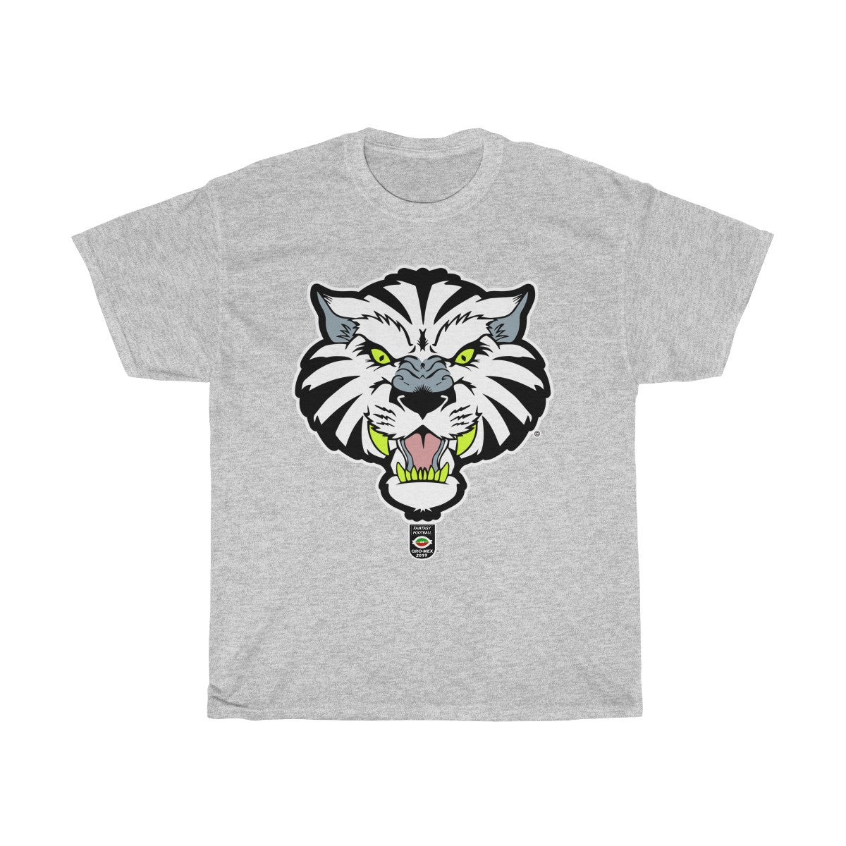 White Tigers Fantasy - Unisex Heavy Cotton Tee