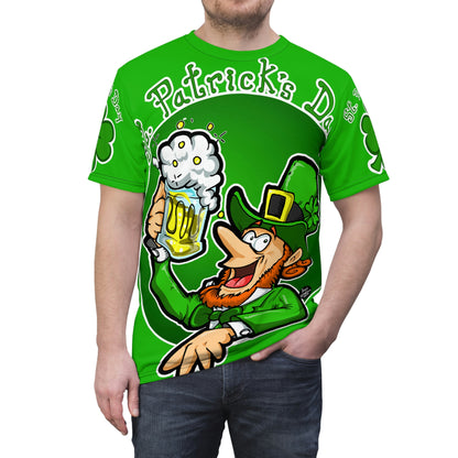 St Patricks Day - Unisex AOP Cut & Sew Tee