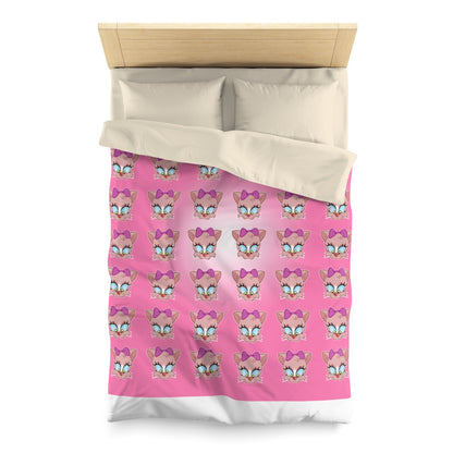 Julia Cat - Microfiber Duvet Cover