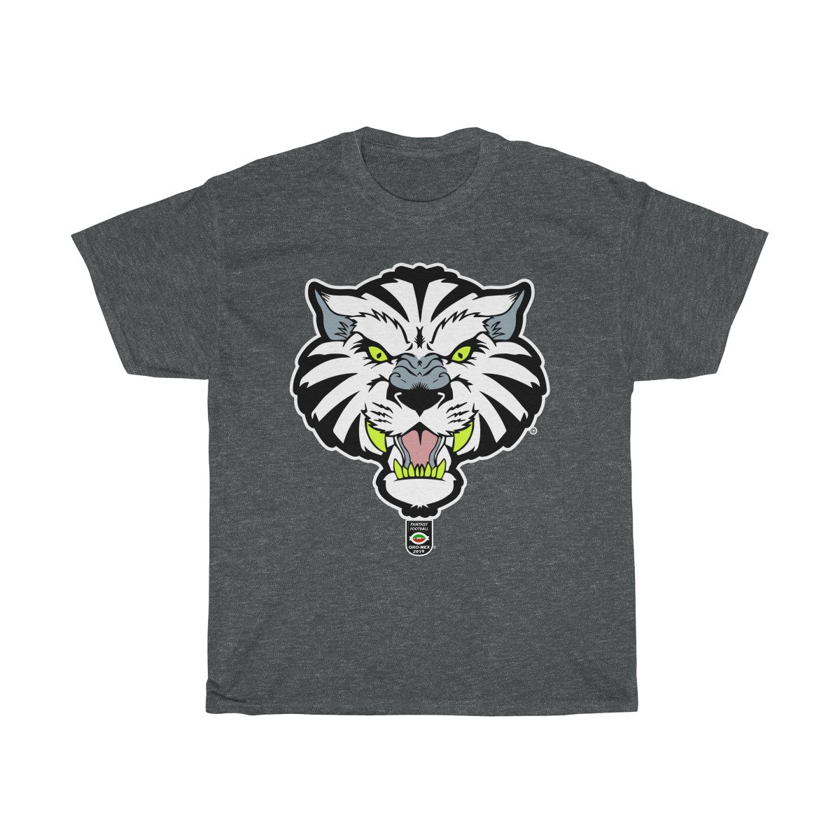 White Tigers Fantasy - Unisex Heavy Cotton Tee