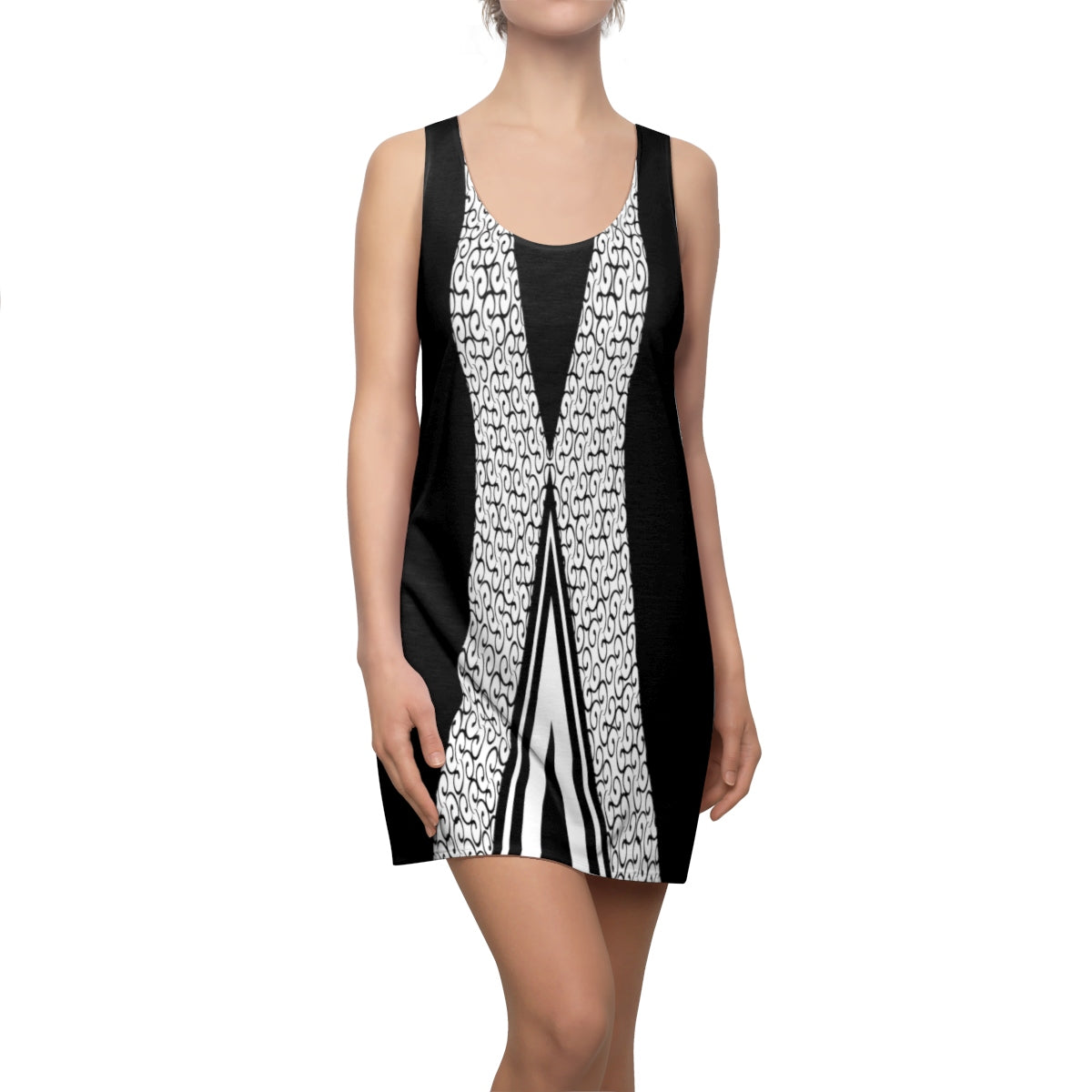 Agartha Magic Whisper - Women's Cut & Sew Racerback Dress