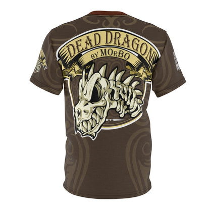 Dead Dragon by MOrBO - Unisex AOP Cut & Sew Tee