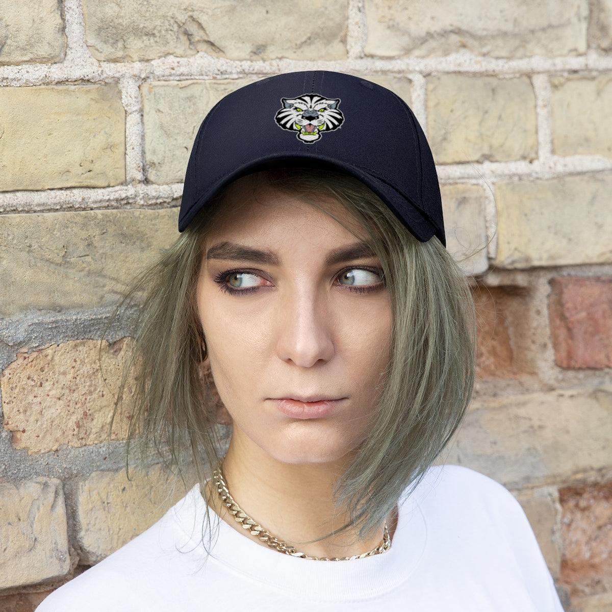 White Tigers Fantasy - Unisex Twill Hat