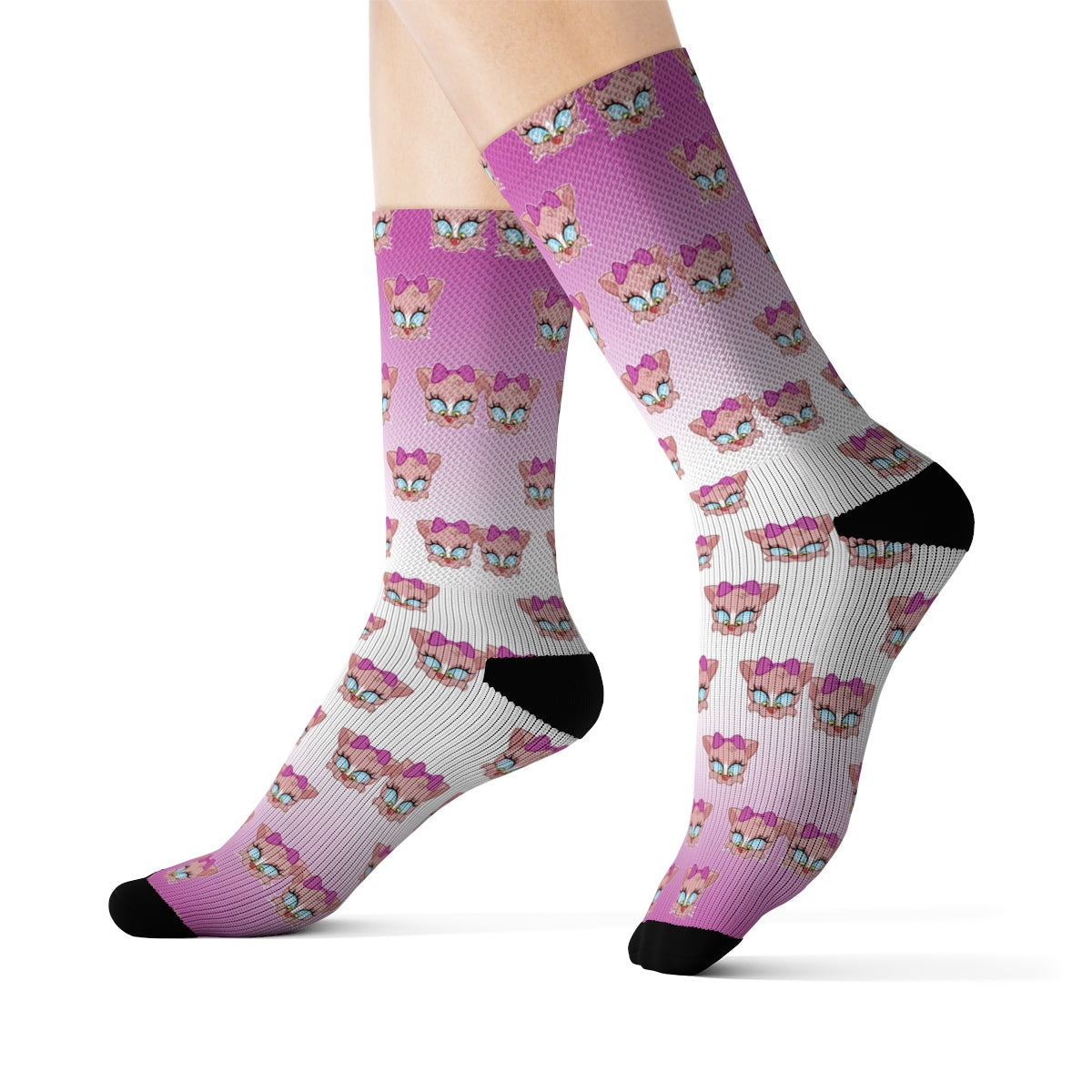 Julia Cat - Sublimation Socks