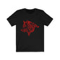 Wolf Red by Morbo - Unisex Jersey Short Sleeve Tee