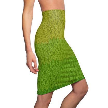 Eden Magic Whisper - Women's Pencil Skirt