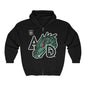 Atlantis Dragons Fantasy - Unisex Heavy Blend™ Full Zip Hooded Sweatshirt