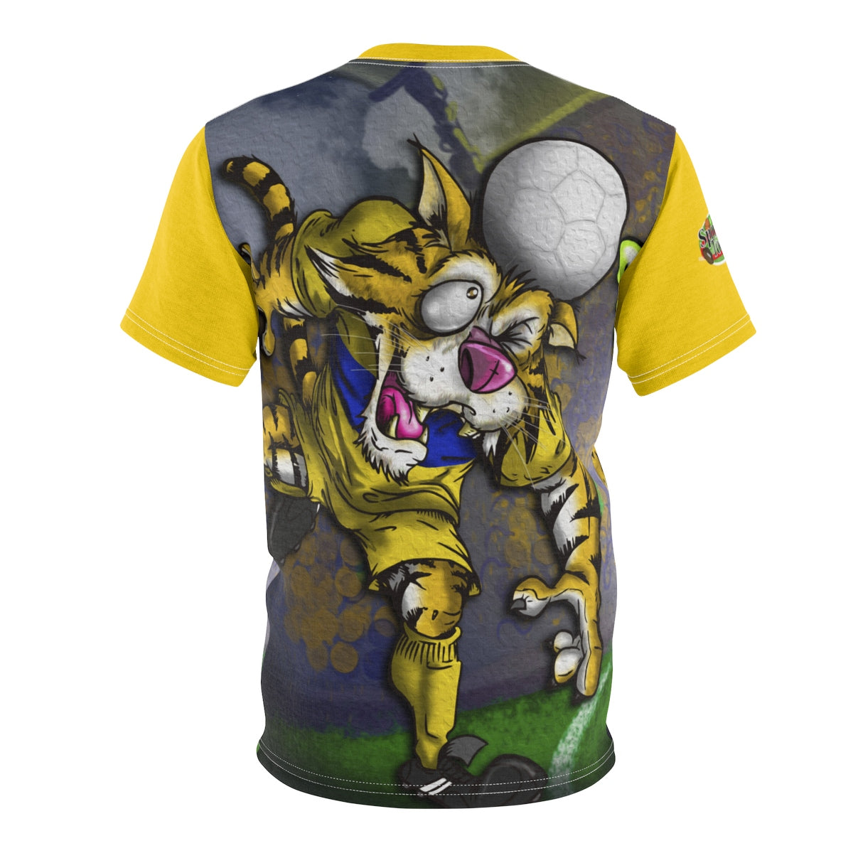 Tigre Cabeza SporToonz - Unisex AOP Cut & Sew Tee