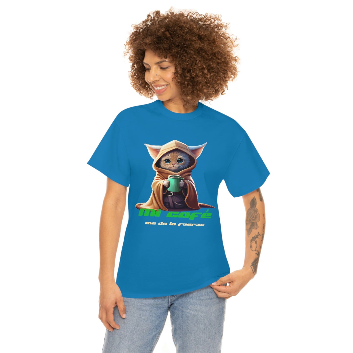 La Fuerza del Café Unisex Heavy Cotton Tee