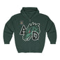 Atlantis Dragons Fantasy - Unisex Heavy Blend™ Full Zip Hooded Sweatshirt