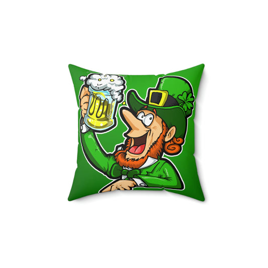 St Patricks - Spun Polyester Square Pillow