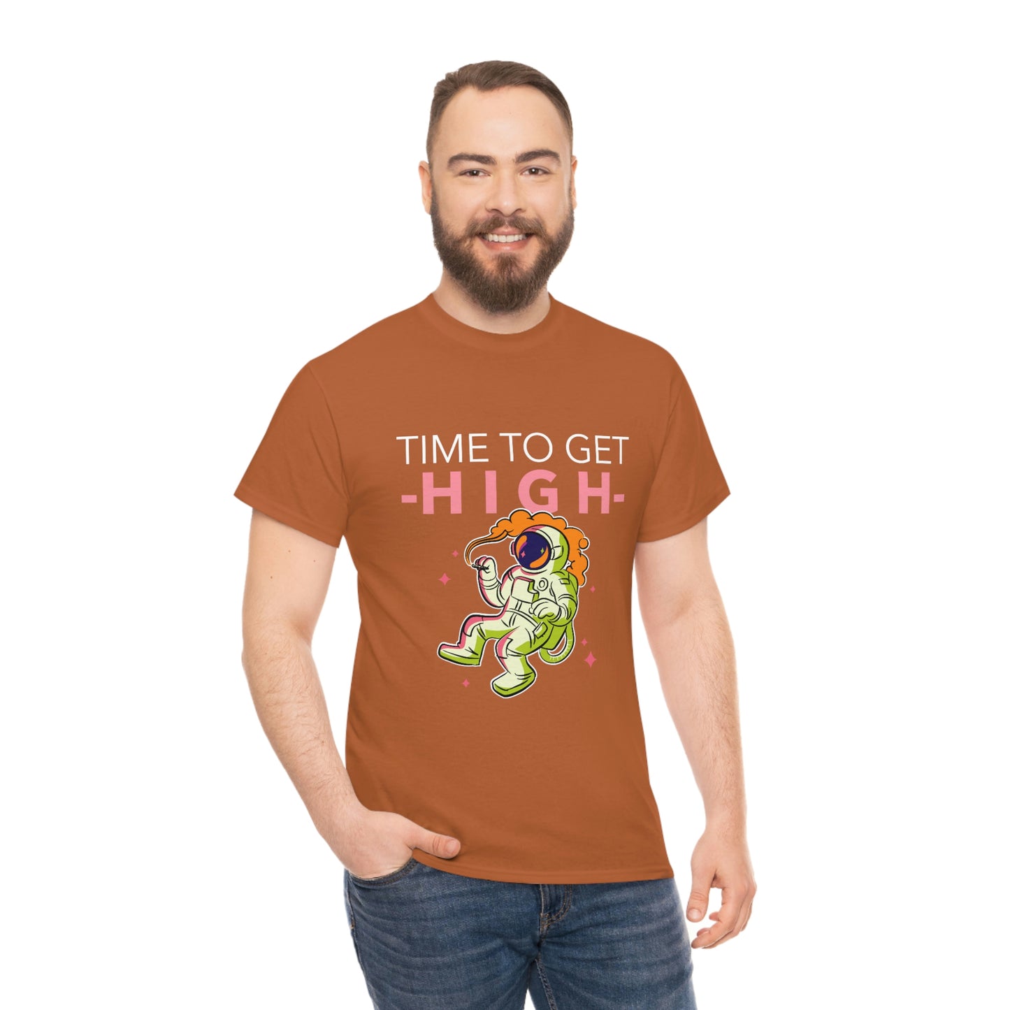 Time to get High - Unisex Heavy Cotton Tee