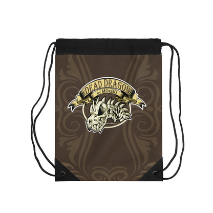 Dead Dragon by MOrBO Drawstring Bag