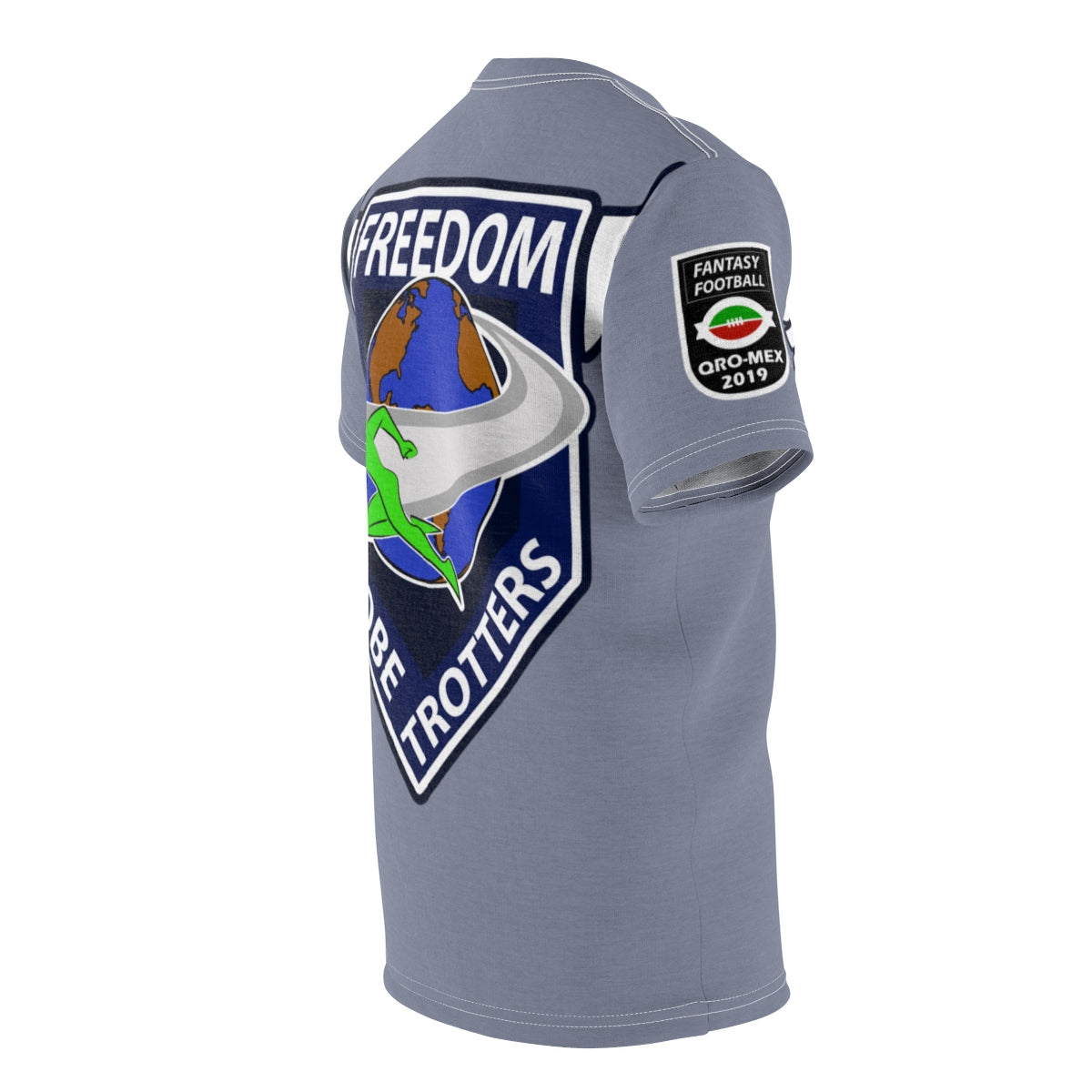 Freedom Globetrotters Fantasy QRO-MEX Unisex AOP Cut & Sew Tee