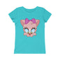 Julia Cat - Girls Princess Tee