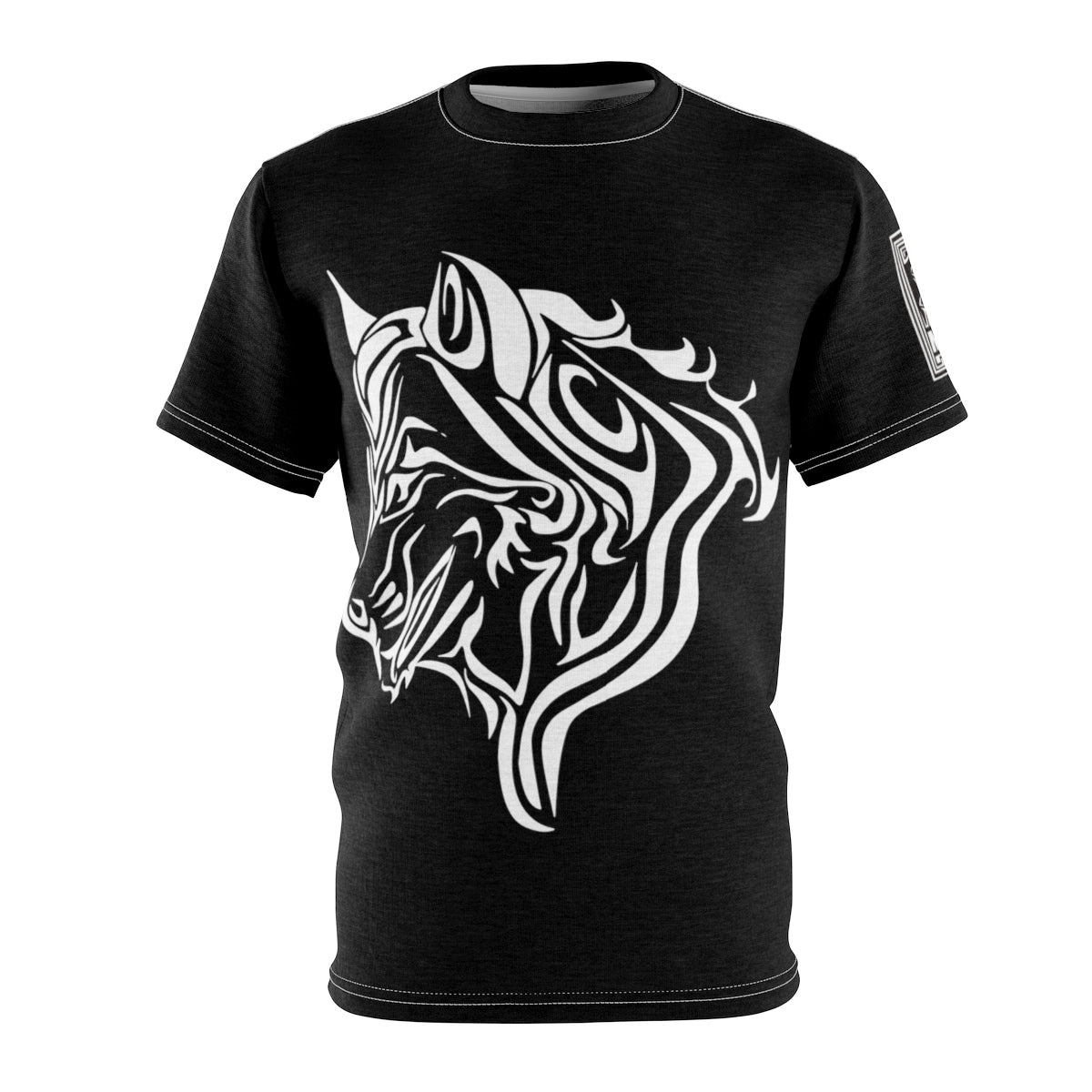 White Wolf Full by MOrBO - Unisex AOP Cut & Sew Tee