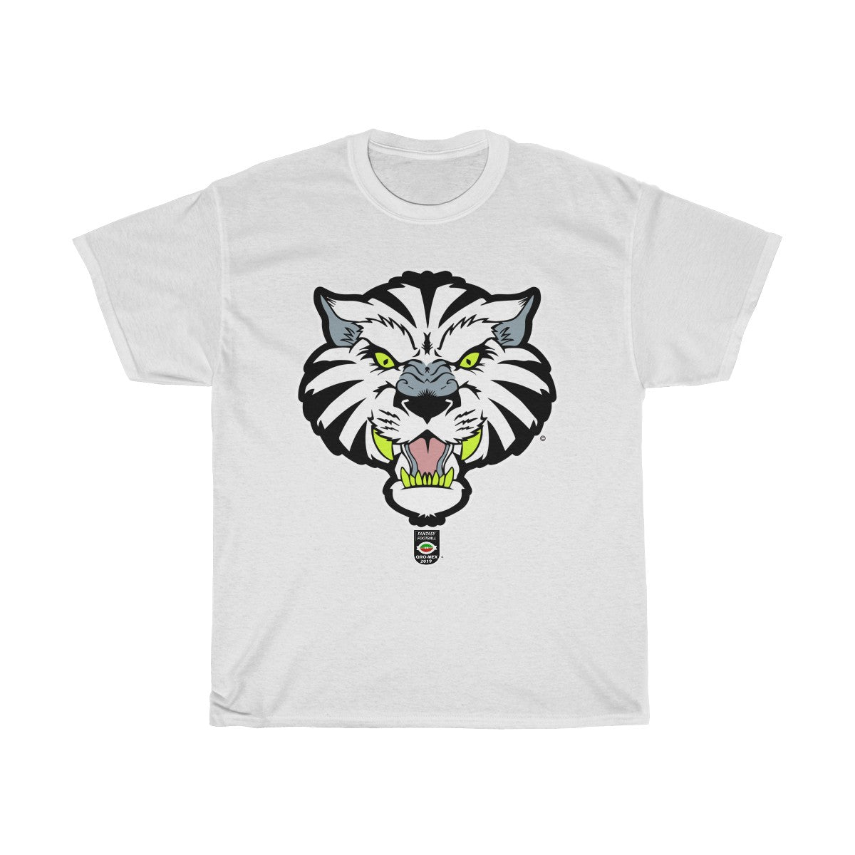 White Tigers Fantasy - Unisex Heavy Cotton Tee