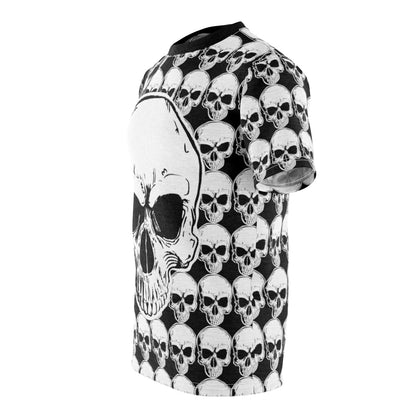 Skull full MOrBO - Unisex AOP Cut & Sew Tee