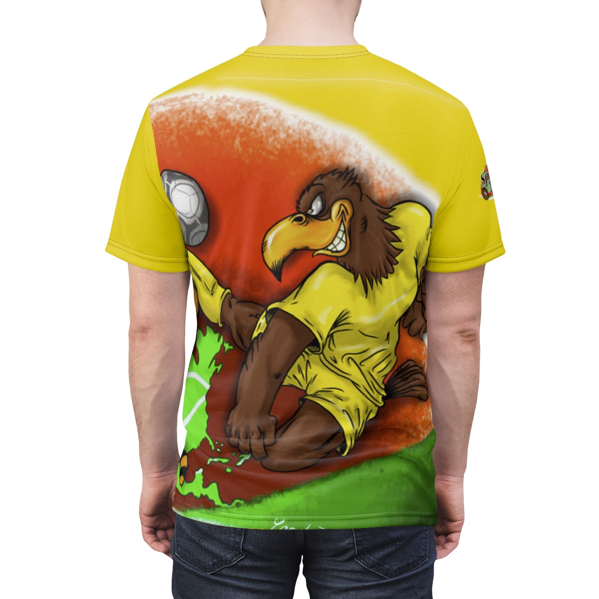 Aguila vs Tigre SporToonz - Unisex AOP Cut & Sew Tee