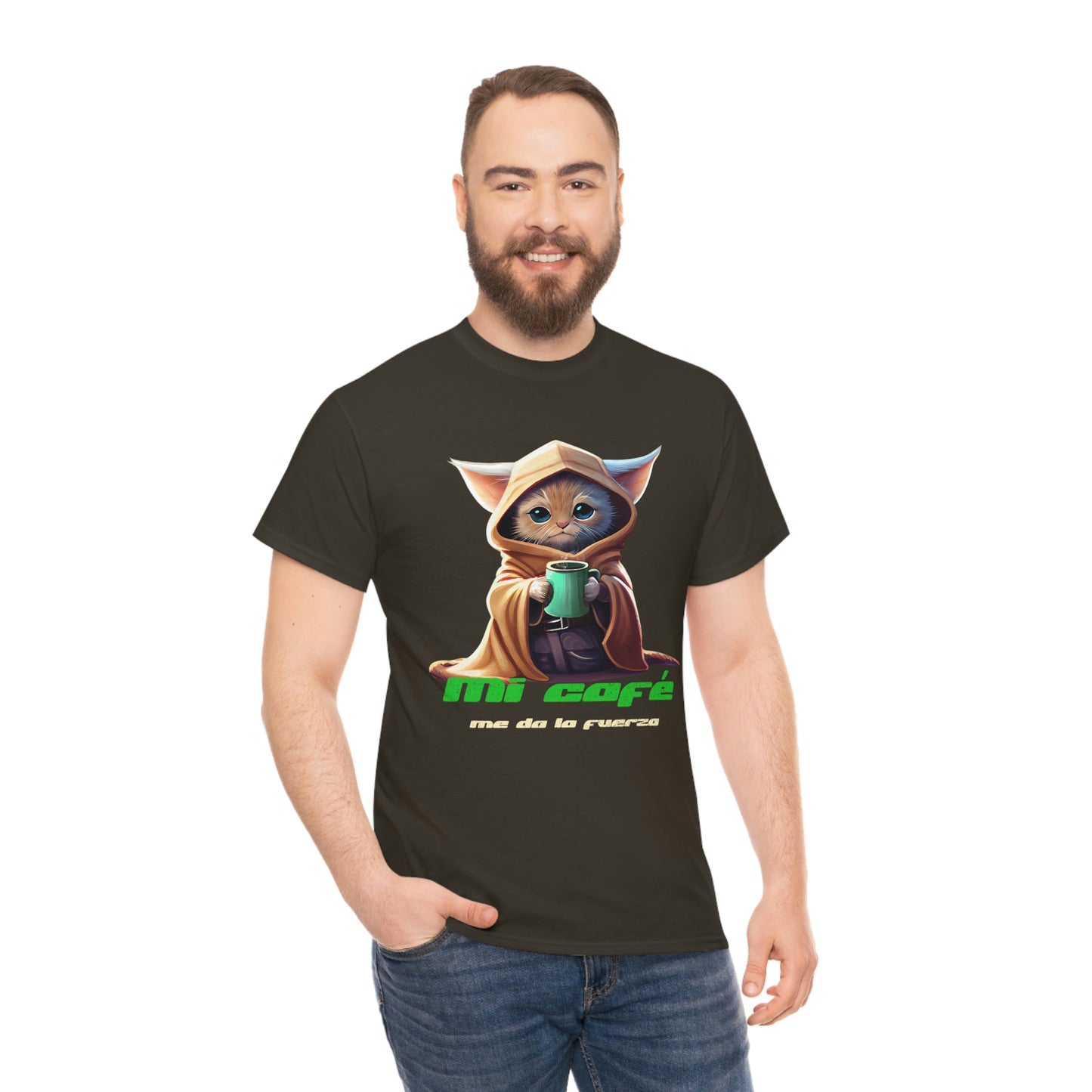 La Fuerza del Café Unisex Heavy Cotton Tee