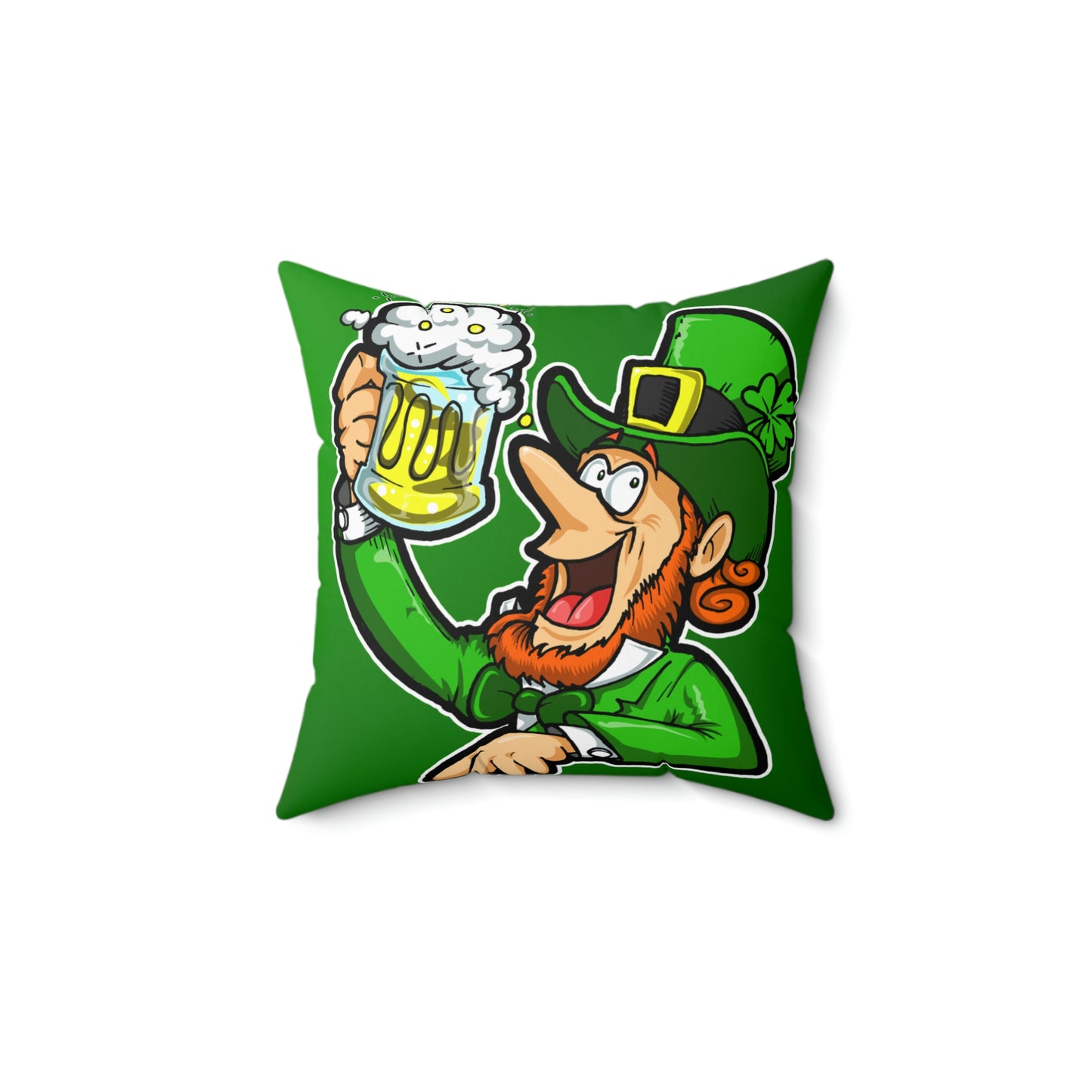 St Patricks - Spun Polyester Square Pillow