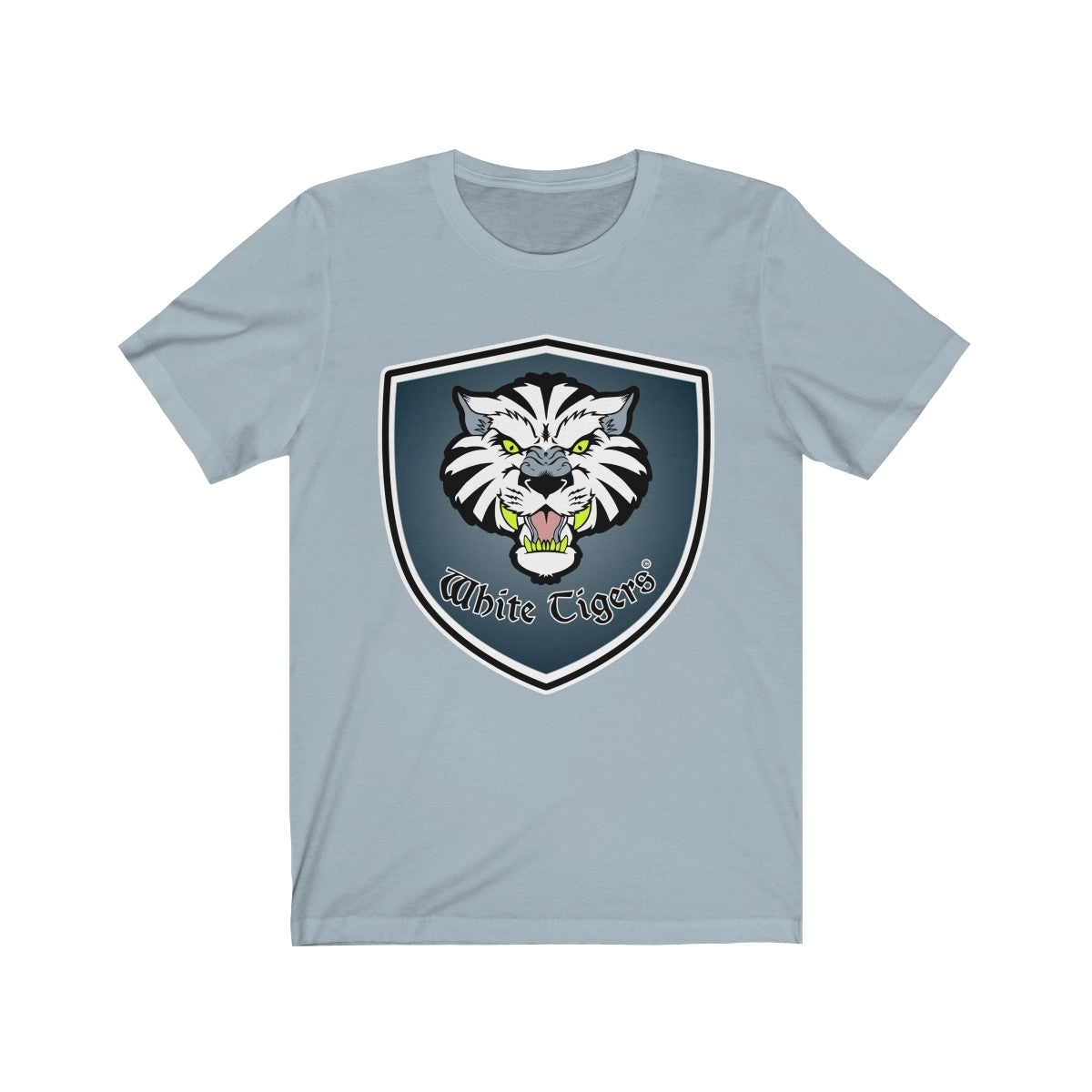 White Tigers Fantasy - Unisex Jersey Short Sleeve Tee