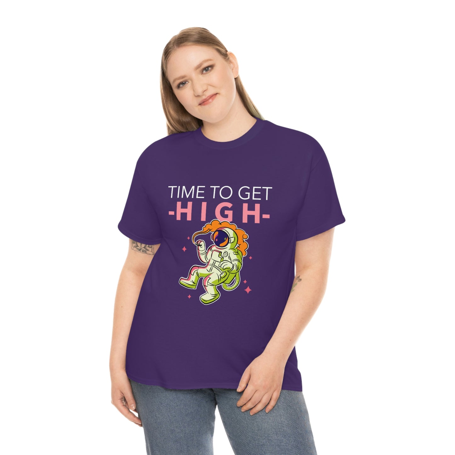 Time to get High - Unisex Heavy Cotton Tee