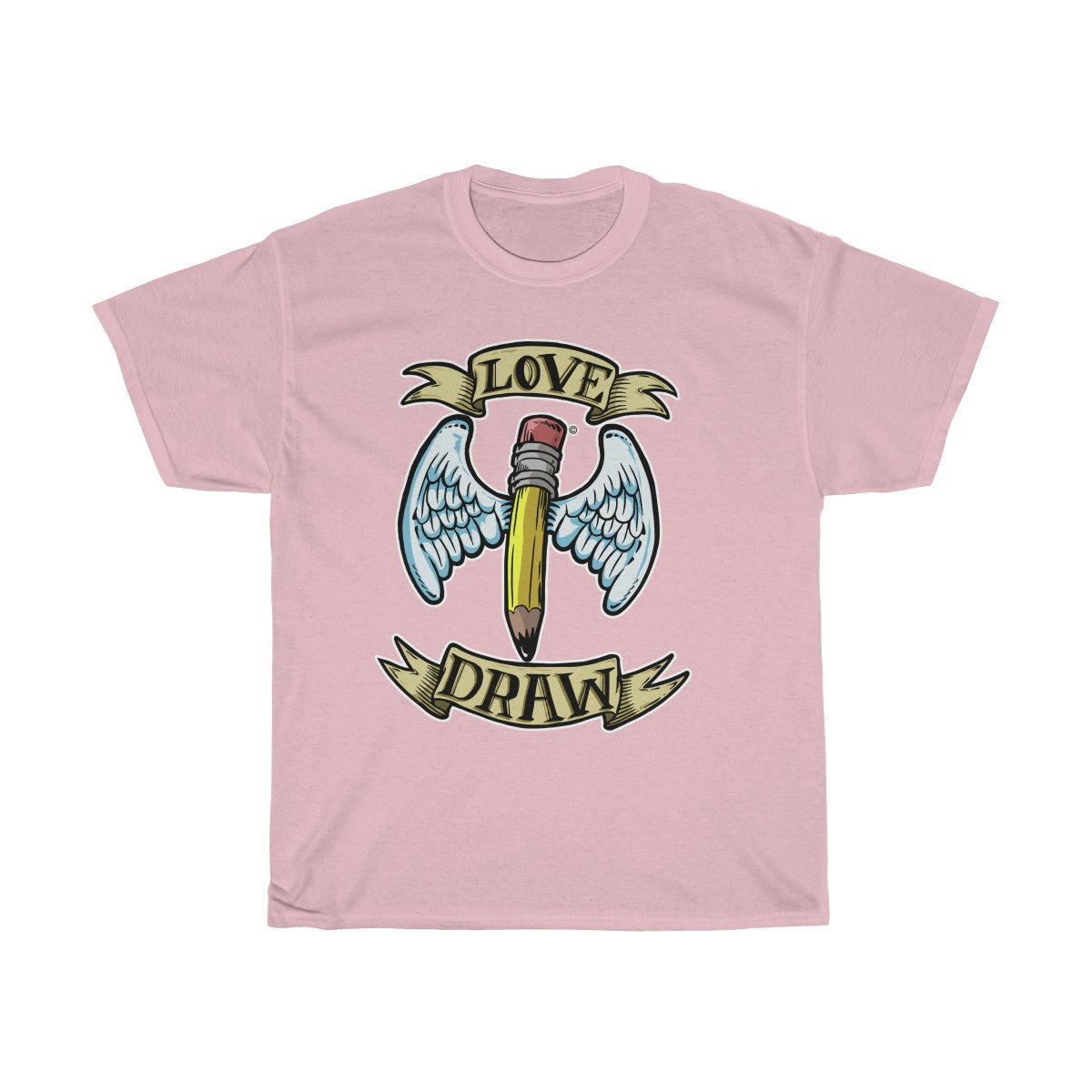 Love Draw by MOrBO - Unisex Heavy Cotton Tee