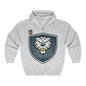 White Tigers Fantasy - Unisex Heavy Blend™ Full Zip Hooded Sweatshirt