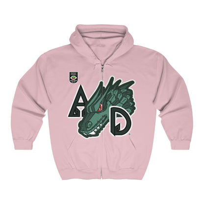 Atlantis Dragons Fantasy - Unisex Heavy Blend™ Full Zip Hooded Sweatshirt