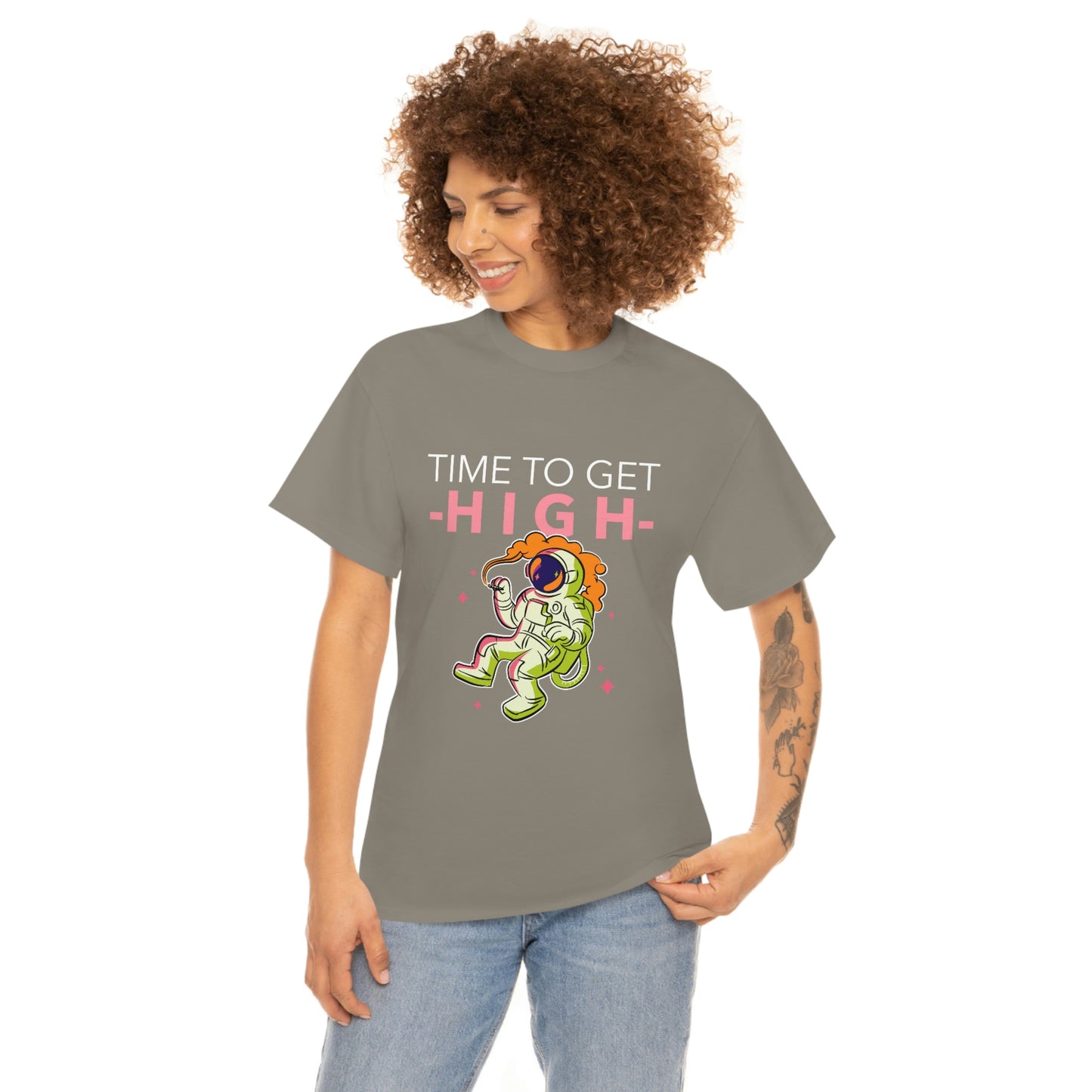 Time to get High - Unisex Heavy Cotton Tee