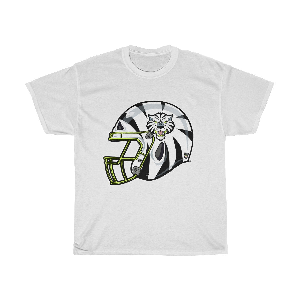 White Tigers Fantasy - Unisex Heavy Cotton Tee