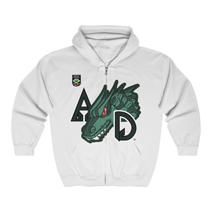 Atlantis Dragons Fantasy - Unisex Heavy Blend™ Full Zip Hooded Sweatshirt