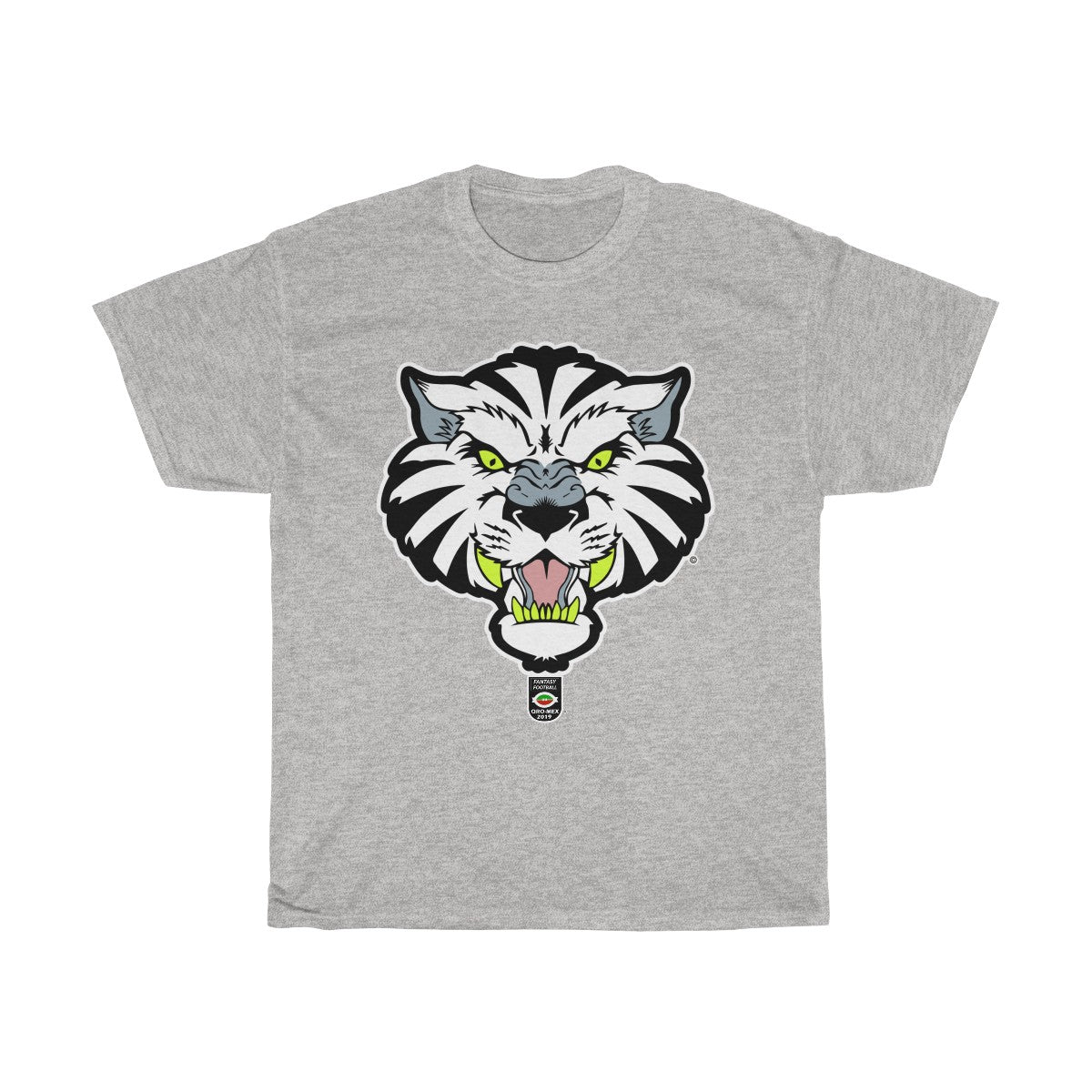 White Tigers Fantasy - Unisex Heavy Cotton Tee