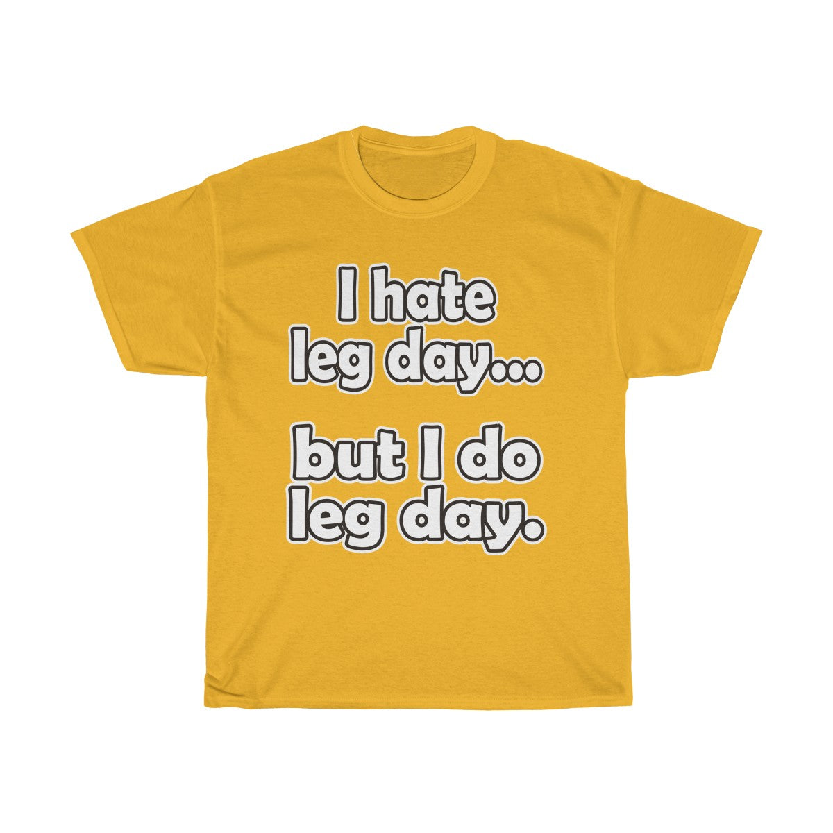 Gym Perrón Leg Day - Unisex Heavy Cotton Tee