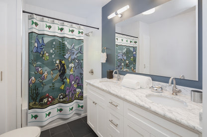 Seafood - Shower Curtains