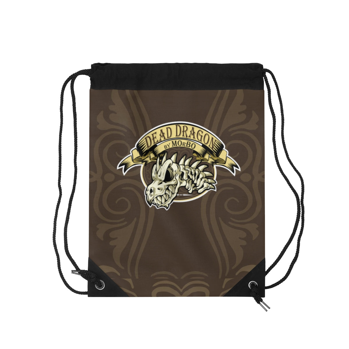 Dead Dragon by MOrBO Drawstring Bag