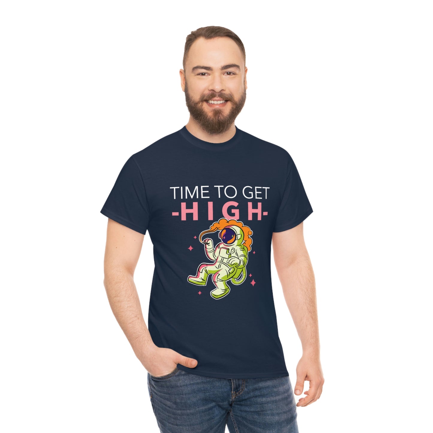 Time to get High - Unisex Heavy Cotton Tee