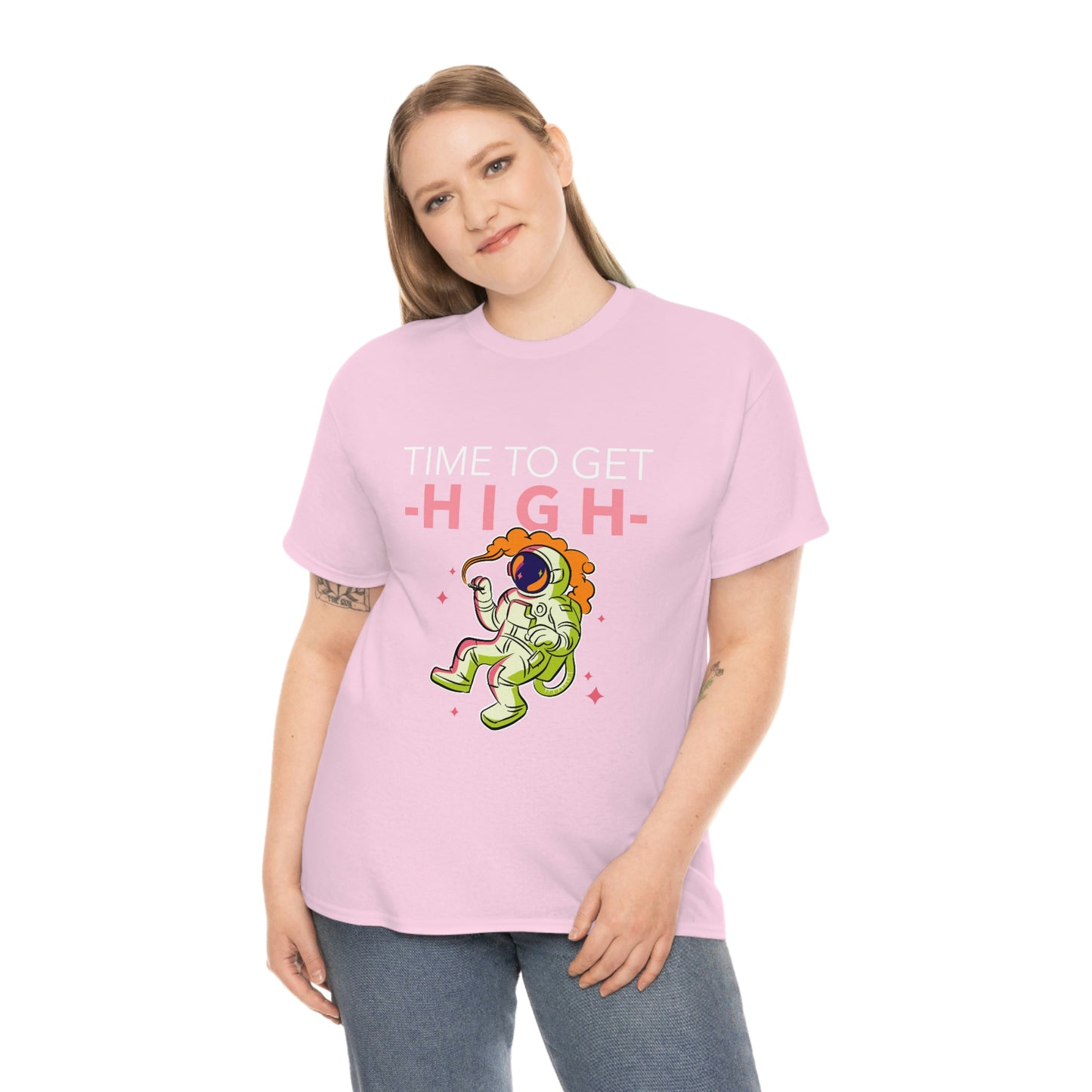 Time to get High - Unisex Heavy Cotton Tee