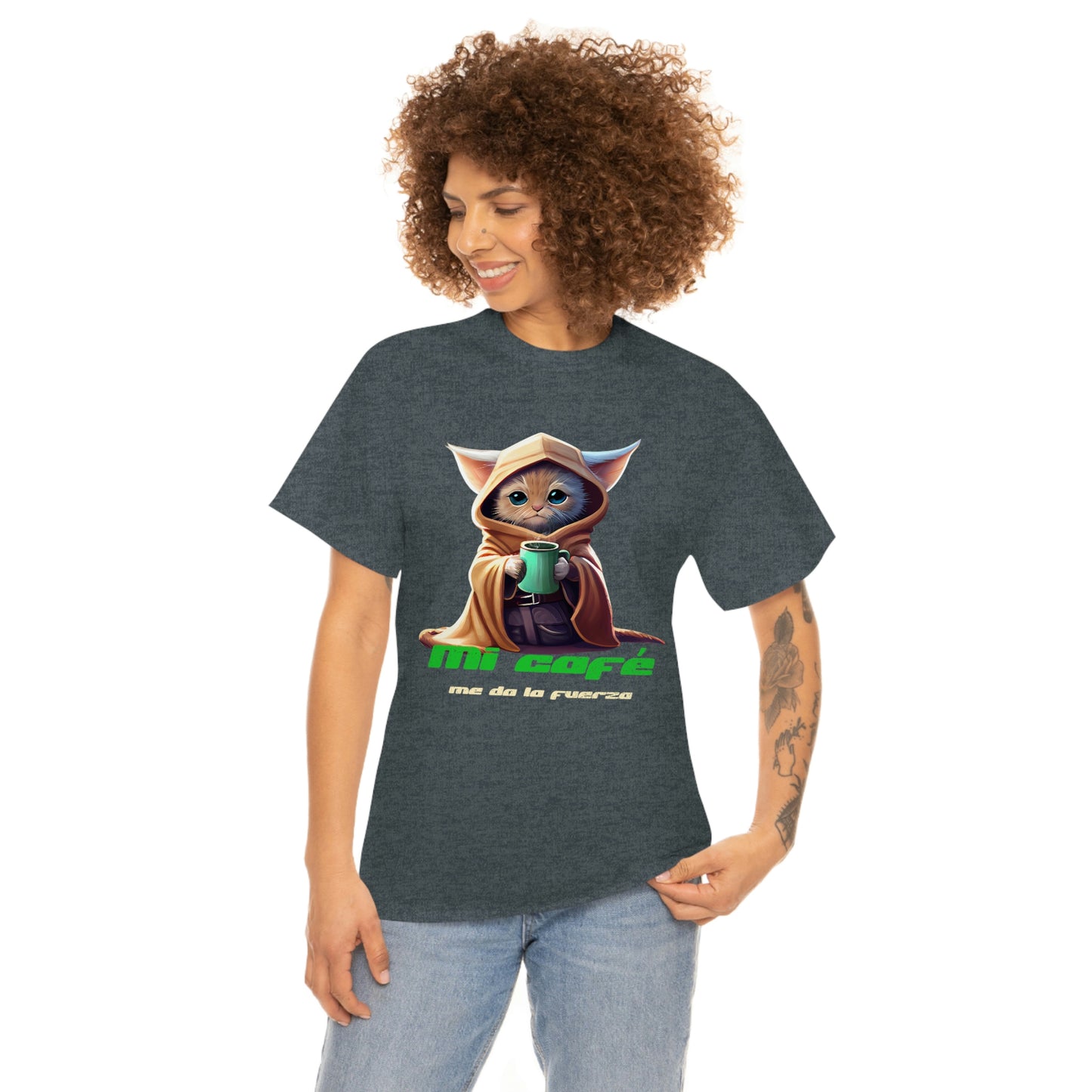 La Fuerza del Café Unisex Heavy Cotton Tee