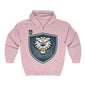 White Tigers Fantasy - Unisex Heavy Blend™ Full Zip Hooded Sweatshirt