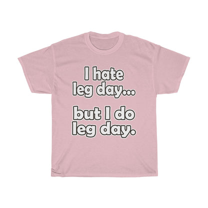 Gym Perrón Leg Day - Unisex Heavy Cotton Tee