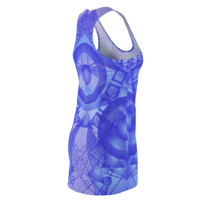 Blue D Magic Whisper - Women's Cut & Sew Racerback Dress