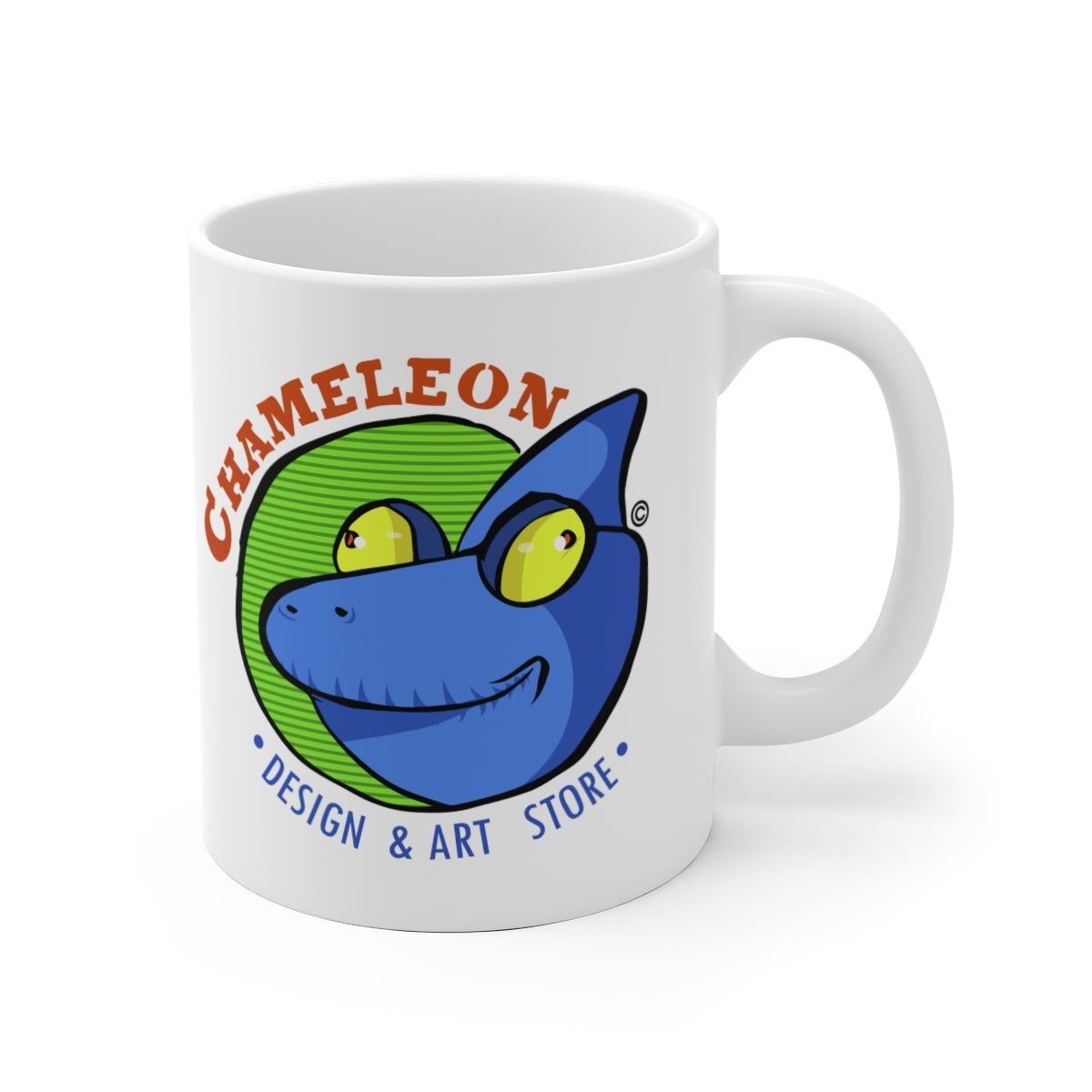 Chameleon Original - White Ceramic Mug